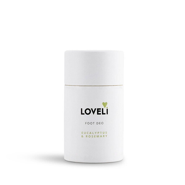 Loveli Foot deodorant / voetpoeder tegen zweetvoeten 60gr