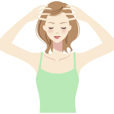 Relaxen met een hoofdhuidmassage