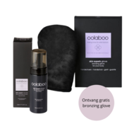 Oolaboo organic skin superb silky bronzing mousse met gratis Glove