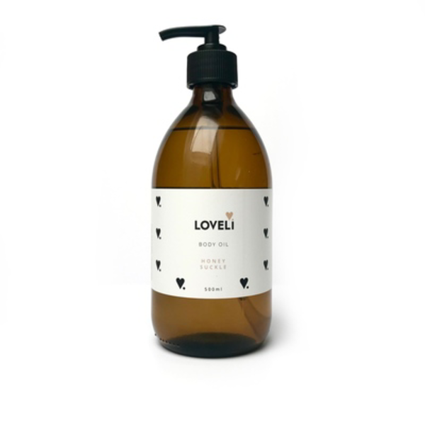 Loveli Body Oil Rice Oil Refill 500ml