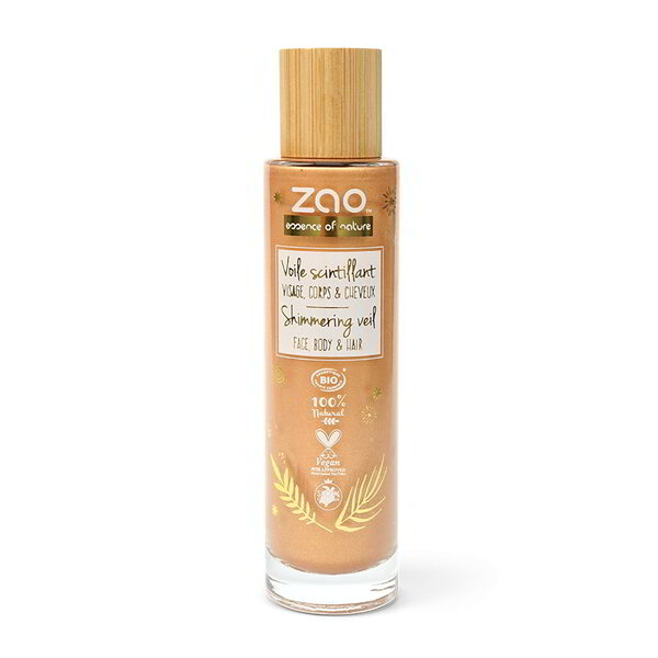 ZAO Skincare & Make-up  SHIMMERING VEIL - glans olie - highlighter 50ml