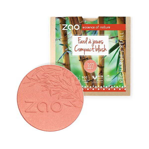 ZAO Skincare & Make-up  Blush 327 Coral Pink refill