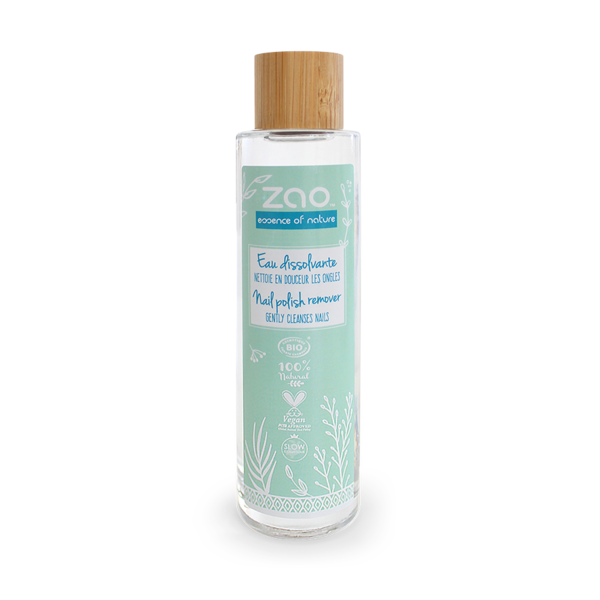 ZAO Skincare & Make-up  Natürlicher Nagellackentferner – acetonfreier Nagellackentferner, 100 ml