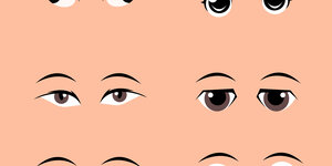 Make-up tips voor grote, bolle ogen
