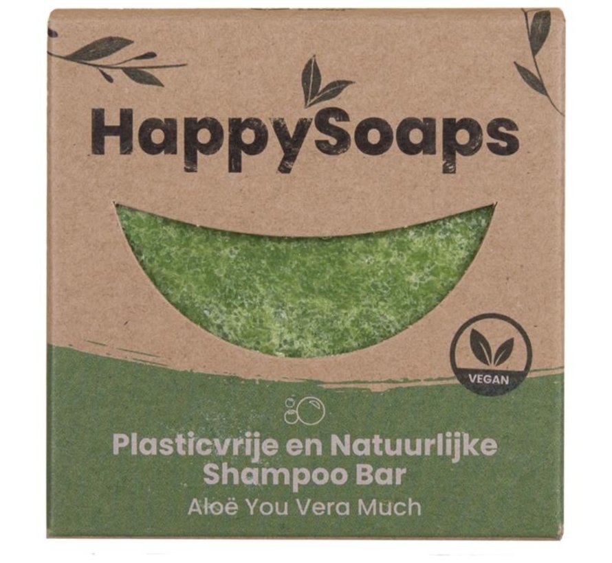 Happysoaps Aloe  You Vera Much Shampoo Bar