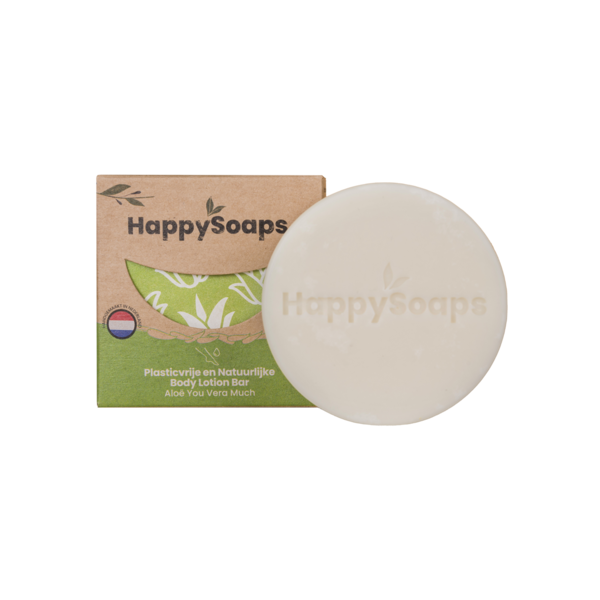 HappySoaps Aloe  You Vera Much  Bodylotion Bar