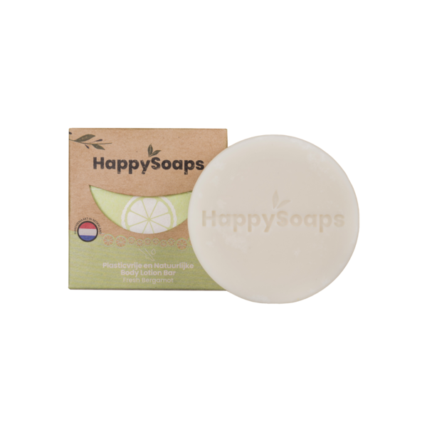 HappySoaps Fresh Bergamot Bodylotion Bar