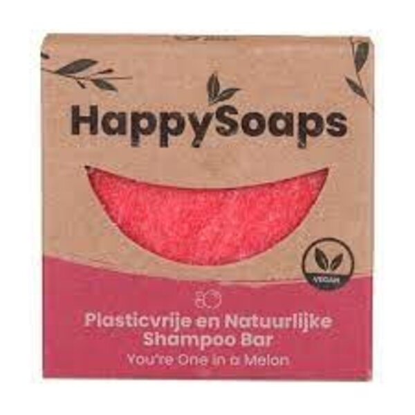 HappySoaps You're One in a Melon  Shampoo Bar