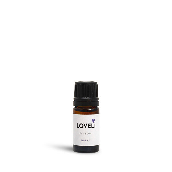 Loveli Gesichtsöl für die Nacht, Reisegröße 5 ml
