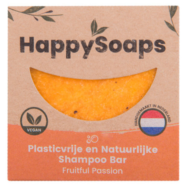 HappySoaps Fruitfull Passion Shampoo Bar