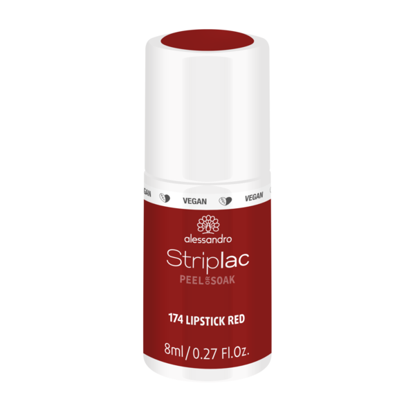 Alessandro Striplac Lipstick Red 174 nagellak - 8 ml