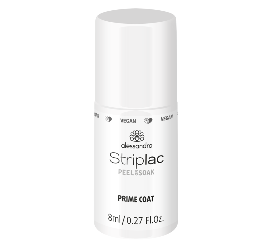 Striplac  Peel & Soak  Prime Coat nagellak 8ml - laat Striplac langer zitten