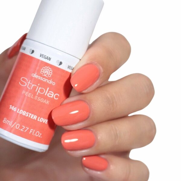 Alessandro Striplac  Peel & Soak  146 LOBSTER LOVE Gel Nagellak