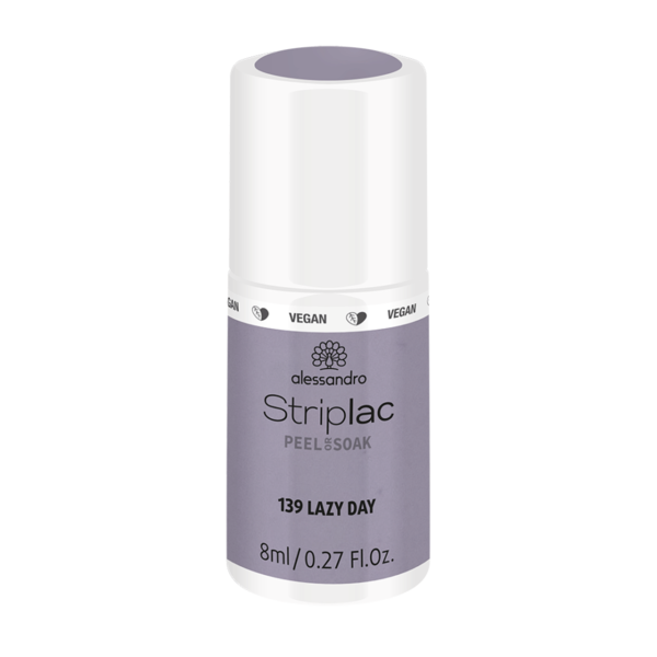 Alessandro Striplac  Peel & Soak  139 Lazy Day Gel Nagellak 8ml