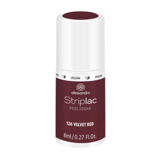 Striplac  126 Velvet Red Gel Nagellak 8ml