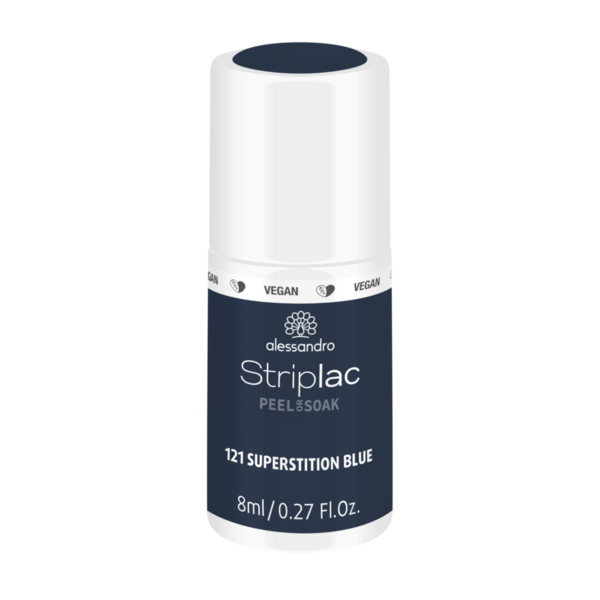 Alessandro Striplac  Peel & Soak  121 Superstition Blue Gel Nagellak