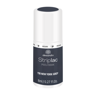 Striplac 118 New York Grey Gel Nagellak 8ml