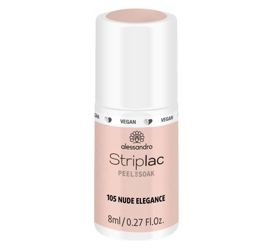 Striplac  Peel & Soak  105 Nude Elegance Gel Nagellak