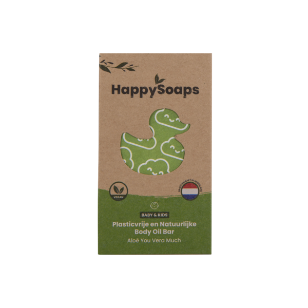 HappySoaps Aloe You Vera Much  Baby & kids Body Oil Bar