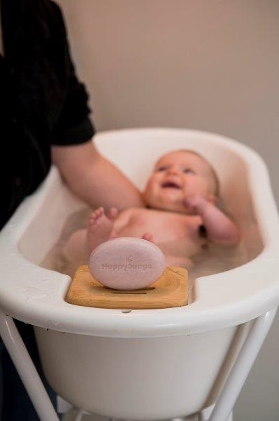 Happysoaps Baby Shampoo en Body Wash Bar 