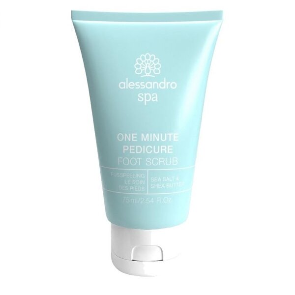 Alessandro  Foot Spa voetscrub One Minute Pedicure  voor lekkere zachte voeten