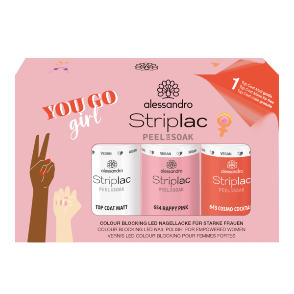 Alessandro Striplac You Go Girl  - Female Empowerment nagellak set