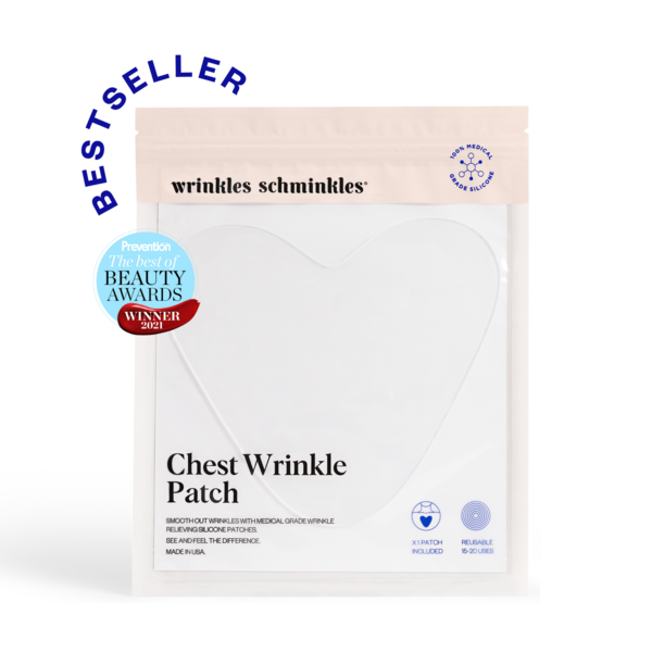Wrinkle Schminkles Chest & Decolletage Smoothing Kit - anti rimpel pads voor je decollete  1 st