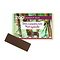 ZAO Skincare & Make-up  Nachfüllpackung Perlmutt-Lidschatten 203 Dark Brown, quadratisch