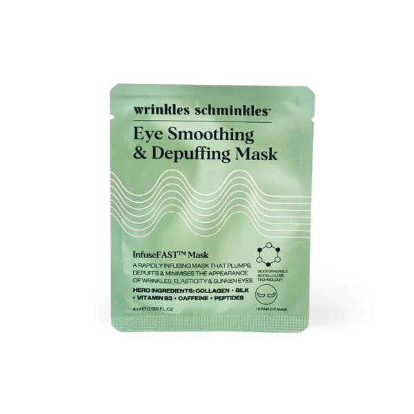 Wrinkle Schminkles Eye SMoothing & Depuffing mask - oogmasker tegen opgezwollen ooghuid