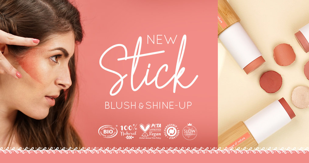 Nieuw; ZAO blush in stick vorm - Viva Donna