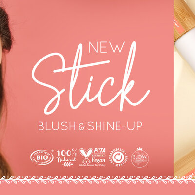 Nieuw; ZAO blush in stick vorm