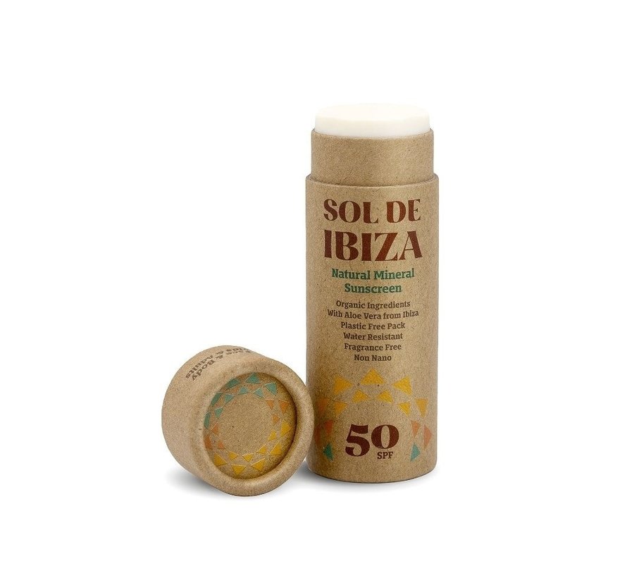 Zonnebrand gezicht en bodystick SPF 50 - 40gr