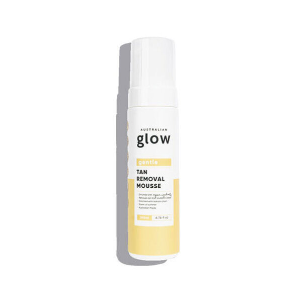 Australian Glow Self Tan Removal Mousse – entfernt mühelos alte Selbstbräuner-Rückstände, 200 ml