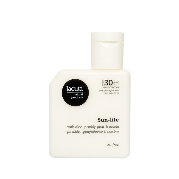 LAOUTA NATURAL  PRODUCTS Sun-Lite Oil-free  Gesichtssonnencreme LSF 30 – ölfreie Sonnencreme für das Gesicht