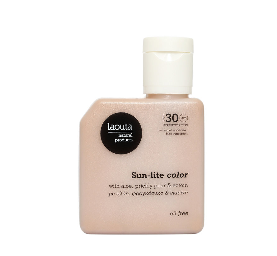 Sun-Lite Oil free  face sunscreen SPF 30 Color - 50ml