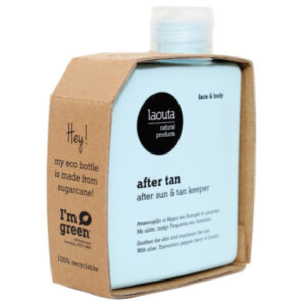 LAOUTA NATURAL  PRODUCTS After Tan - verkoelende  aftersun en verlenging bruine tint 200ml