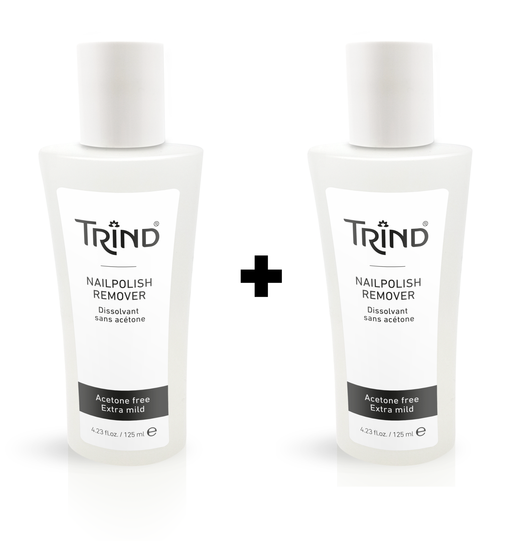 Trind Nail Polish remover aceton free duo voordeelverpakking Viva Donna