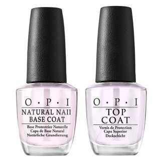 Natural Base Coat & topcoat 2x15ml