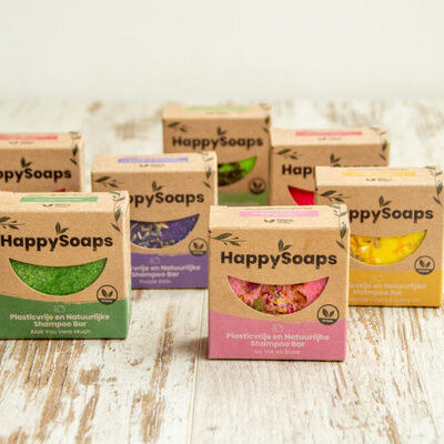 Welke Happysoaps shampoobar gebruik ik voor mijn haar?