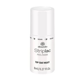 Striplac Topcoat Milky 8ml