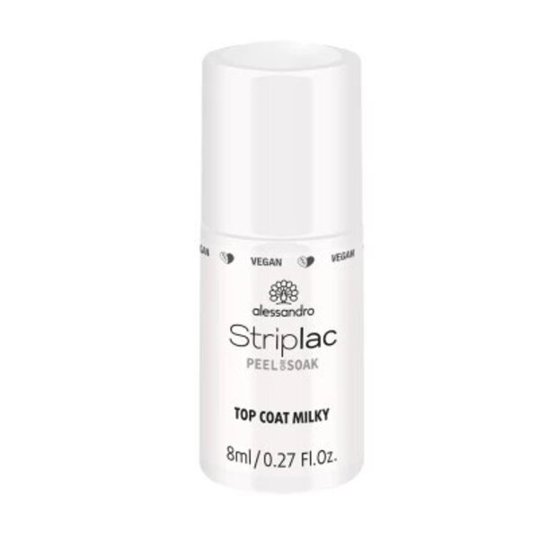 Alessandro Striplac Topcoat Milky 8ml