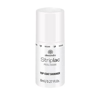 Striplac Topcoat Shimmer 8ml