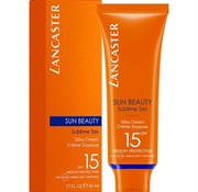 Lancaster Sun Beauty Silky Touch face cream SPF 15  -50ml