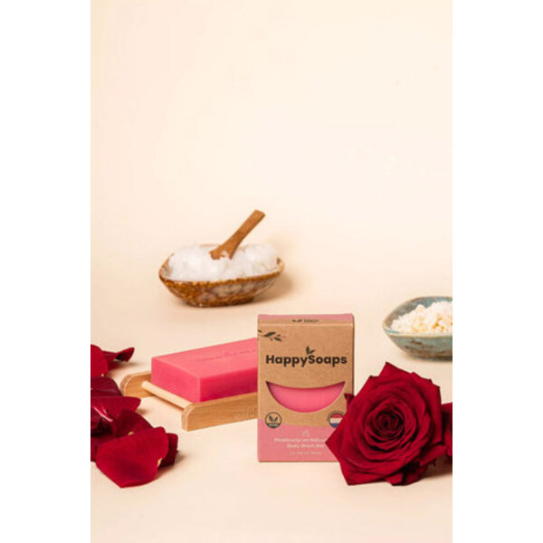 HappySoaps Happy Body wash bar La vie en Rose