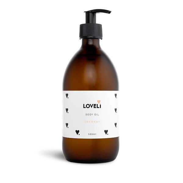 Loveli Body Oil Coconut Refill 500ml