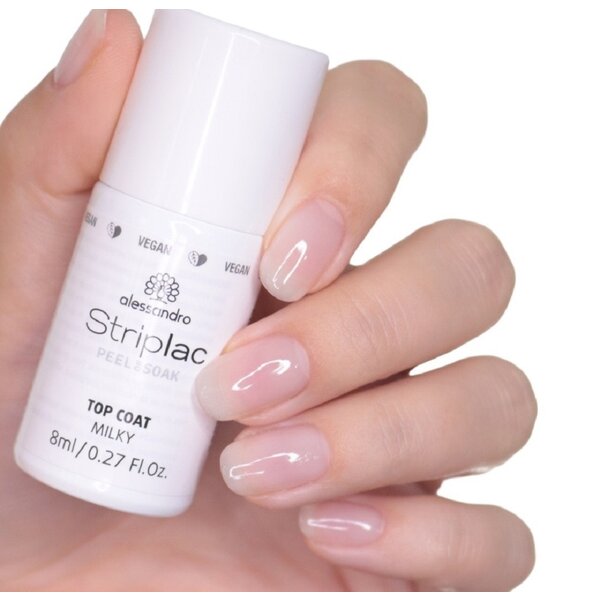 Alessandro Striplac Topcoat Milky 8ml