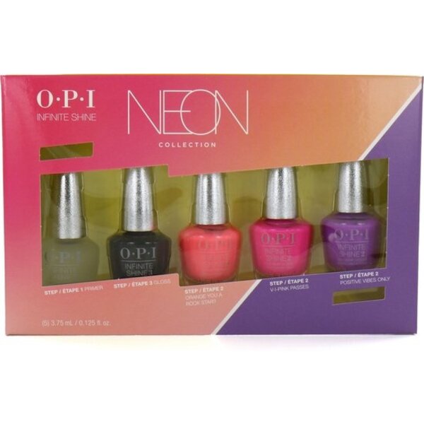 OPI mini Nagellack-Set NEON 5x3.75ml