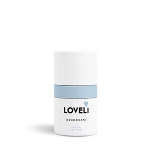 Loveli Deodorant Fresh Cotton Nachfüllpackung klein, neu, 25 ml, ohne Aluminium