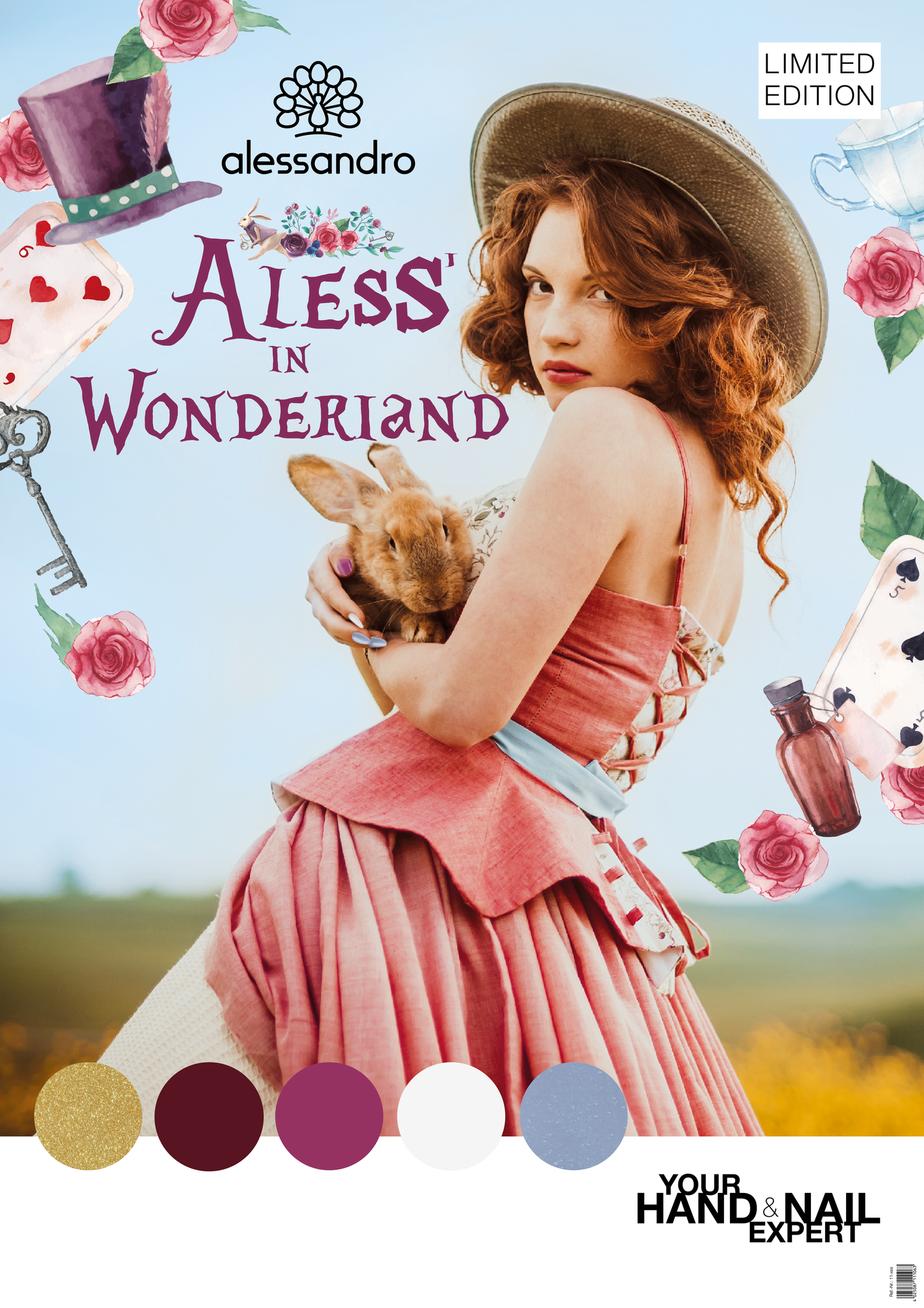 Aless'in wonderland striplac set