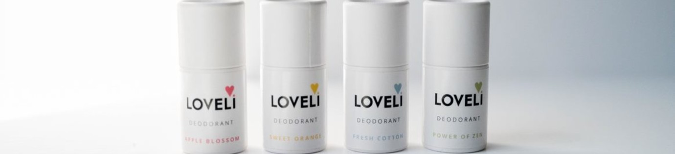 Hoe gebruik je de Loveli mini deodorant?